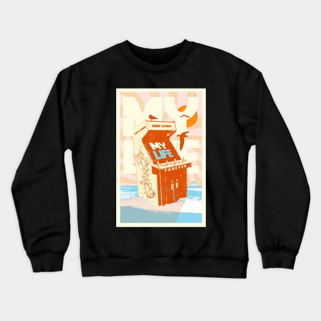 MY LIFE Crewneck Sweatshirt by Showdeer